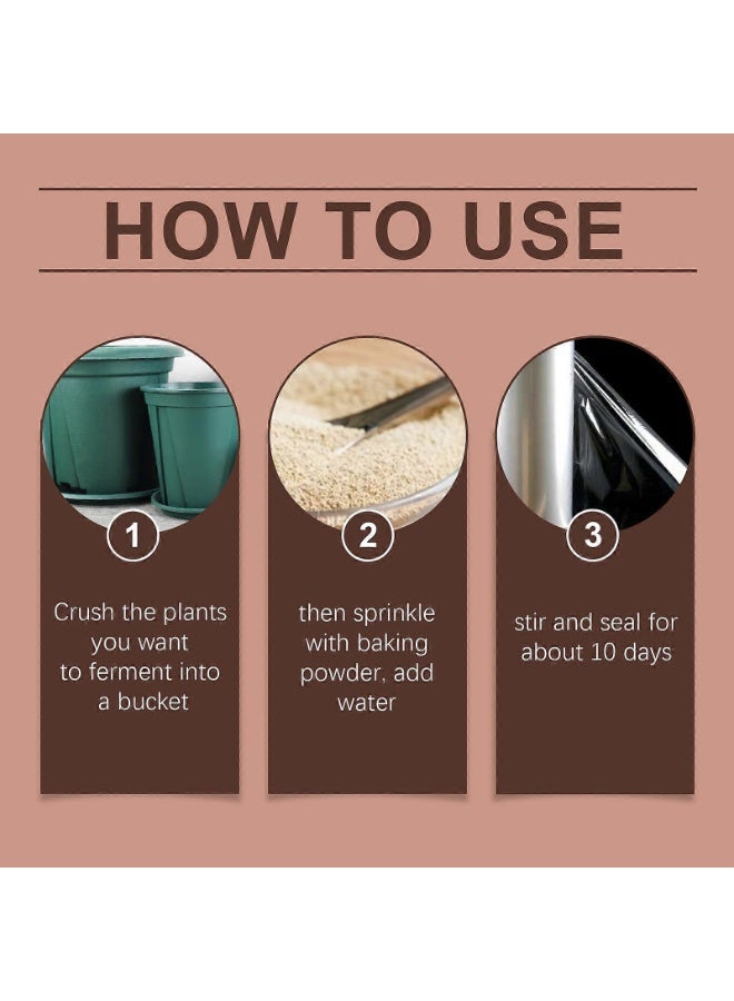 MOONSPRY Green Organic BioCatalyst Advanced Eco Fertilizer For Healthy Plants Enhances Soil Biology Improves Root Systems Encourages Vigorous Growth Suitable Home Garden Lawn Farm Applications Indoor Outdoor Flowers Vegetables Pots Beds - Image 5